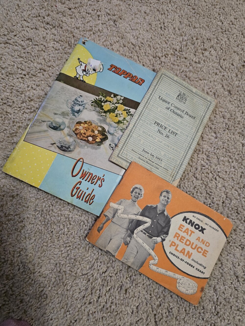 Ephemera - Owner's Guide - Retro Blue and Yellow Cover